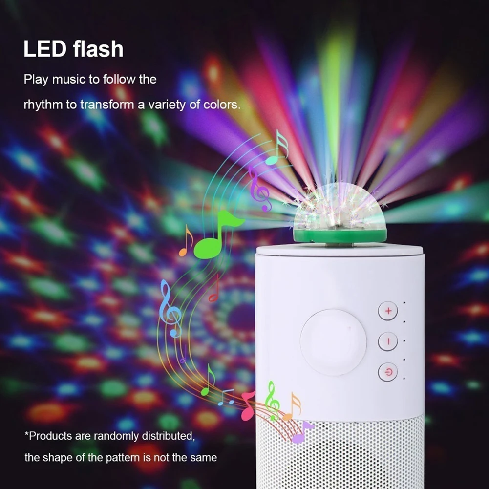 USB Красочный светодиодный сценический свет мобильный телефон, микрофон Flash-explosion неоновые огни переносной мини светодиодный RGB музыкальные светильники для диско