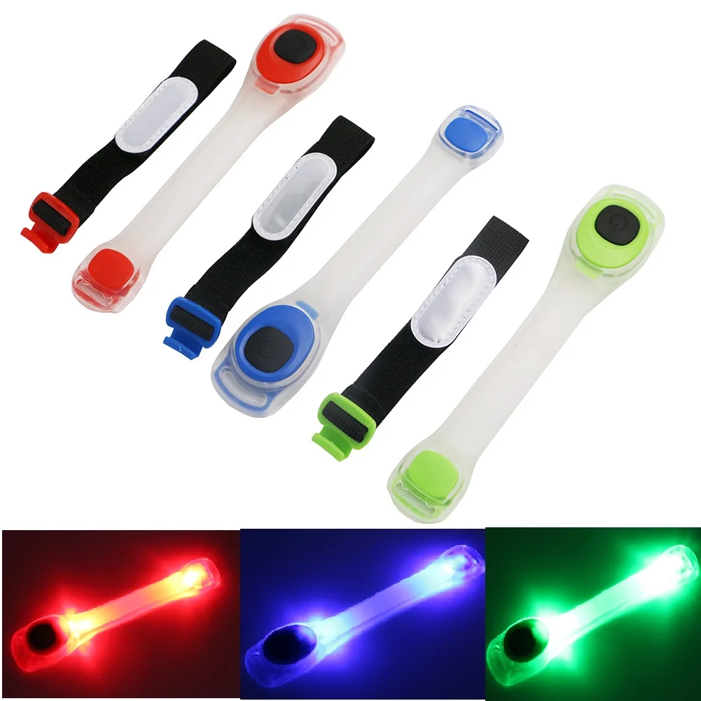 

Useful Outdoor Tool LED Luminous Arm Clip Light Night Safety Warning LED Bright Flash Light For Running Cycling Bike Jogging