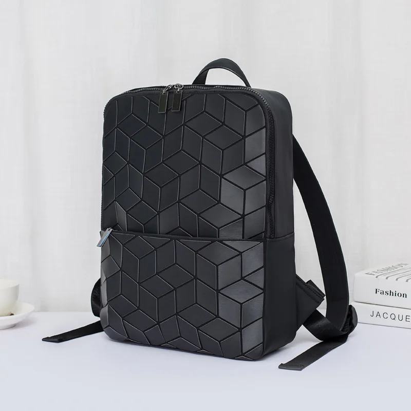 Новинка, геометрические мужские рюкзаки для ноутбука, женские школьные рюкзаки, повседневный рюкзак с защитой от кражи, рюкзак для путешествий, mochilas mujer rugzak