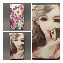 10 species pattern Flower Flag design Flip cover for iphone 3G 3GS cellphone Case Freeshipping