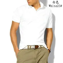 Мужские рубашки поло, брендовая одежда, однотонные рубашки поло, мужские повседневные хлопковые футболки с коротким рукавом, футболки 6XL hombre
