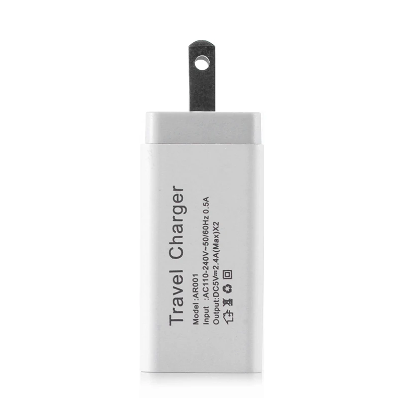 Dual USB 2.4A Универсальный Автомобильный Быстрый Зарядное устройство QC 3,0 быстрой зарядки для samsung IPhone sony ЕС/США Plug Зарядное устройство