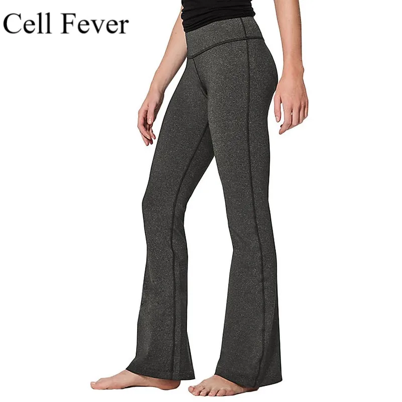 

Women High Waist Sport Yoga Wide-Legg Pants Workout Bootleg Pants Tummy Control Loose Comfortable Fitness Quick Dry Trousers