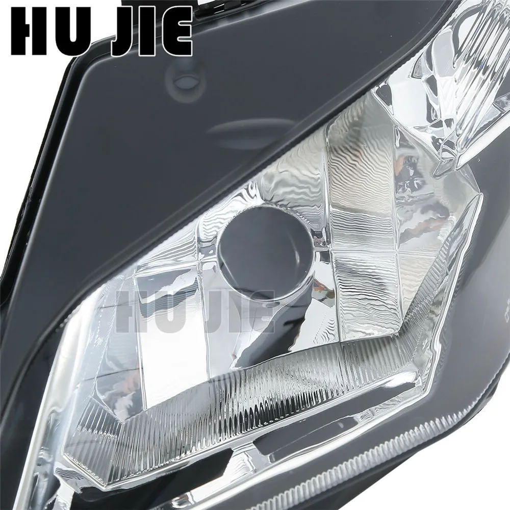 Передние фары для мотоцикла головной свет лампы фары для KAWASAKI NINJA 300R EX300 2013-, 14, 15, 16 лет