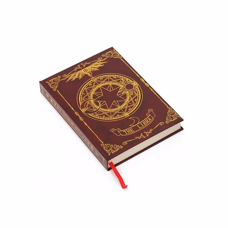 STAR Аниме Cardcaptor Sakura notebook Captor Sakura CERBERUS Clow Libra узор звезда Clow Magic notebook дневник для друга подарок - Цвет: STAR
