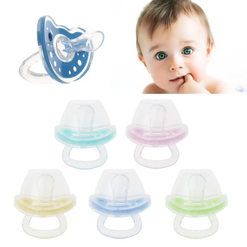 

Baby Pacifier Whole Silicone Newborn Baby Orthodontic Dummy Pacifier Nipple Infant Kids Silicone Teat Nipple Soother Pacifier