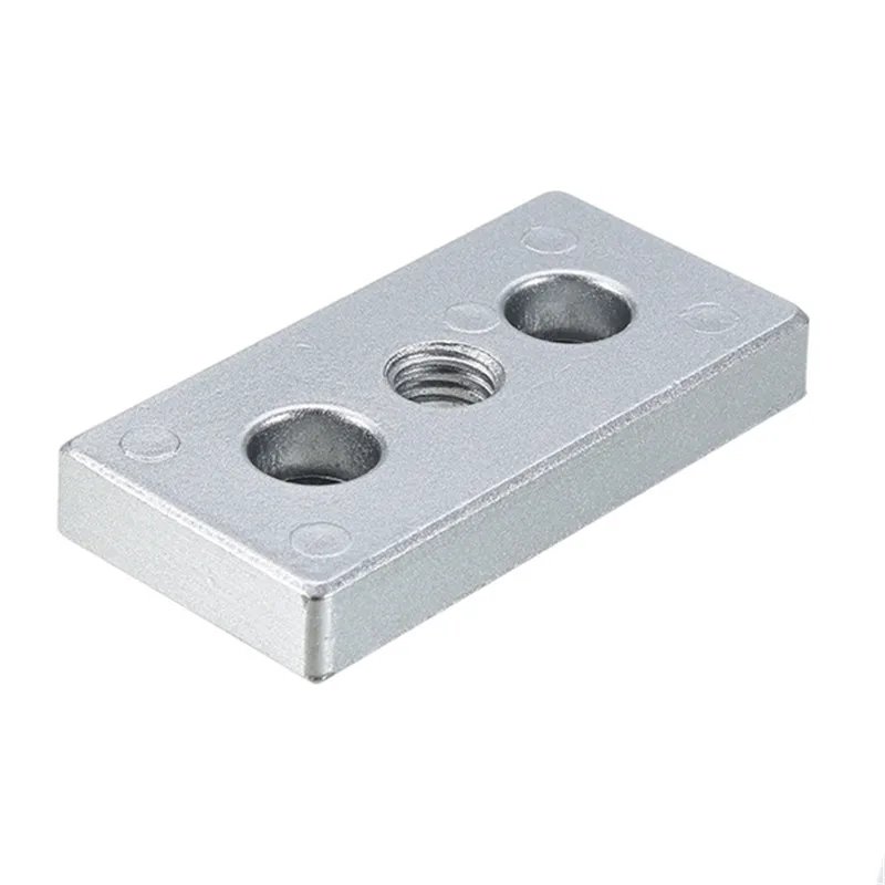 

1PC 4080 M12 Aluminum Connection Plate for Aluminum Extrusion Profile Durable Mechanical Hardware