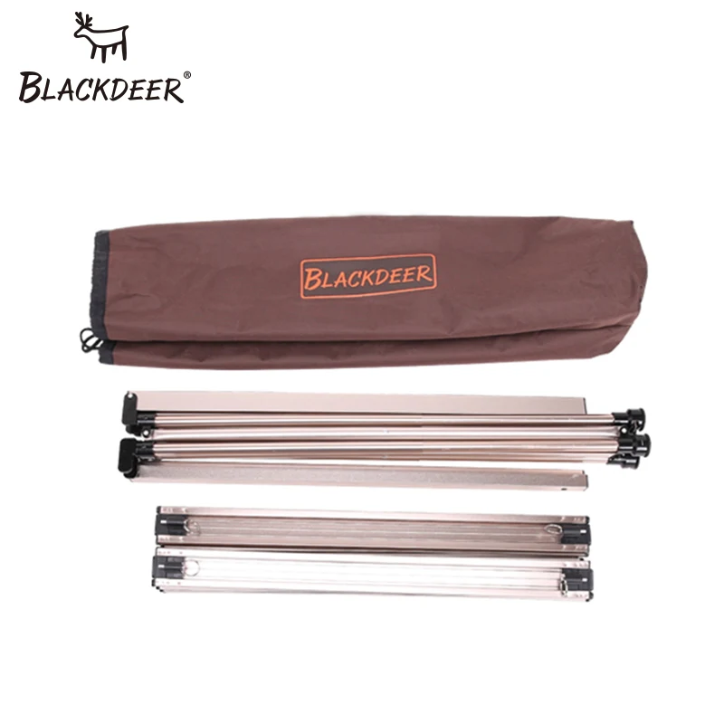  BLACKDEER Camping picnic tables Portable Aluminum alloy Table Outdoor Adjustable Height Folding Tab