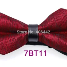 Yibei coahella Галстуки нового дизайна черный и бордовый алмаз регулируемый галстук-бабочка для взрослых бабочка для смокинга Бабочка Предварительно завязывается