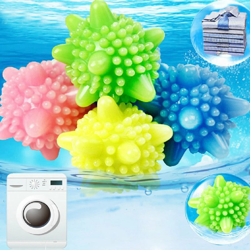 

1pcs Detergent Winding Preventing Cleaning Balls Laundry Prevent Tangles Washing Tool Magic Colorful Starfish