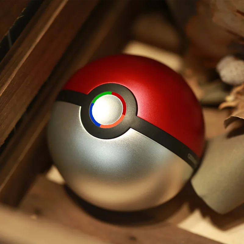Goede NS Mobiele Telefoon Oplader Legering 5 v 2.1A Uitgang 12000 mah Pokeball Power Bank Oplader Custom Christom Gift Pokemons gaan Powerbank