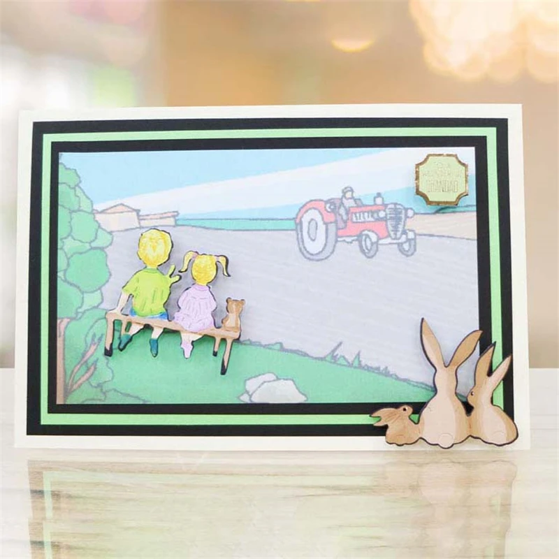 

Naifumodo Dies Rabbit Metal Cutting Dies New 2019 for Animal Dies Scrapbooking Card Decor Craft Dies Embossing Peper Die Cut