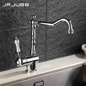 

Chrome Brass Kitchen Faucet Single Handles Kitchen Faucet Mixer 360 swivel Kitchen Sink Tap