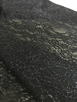 

New lace fabric african tulle net lace S-32411for evening dress latest design wholesale (5yard/lot)