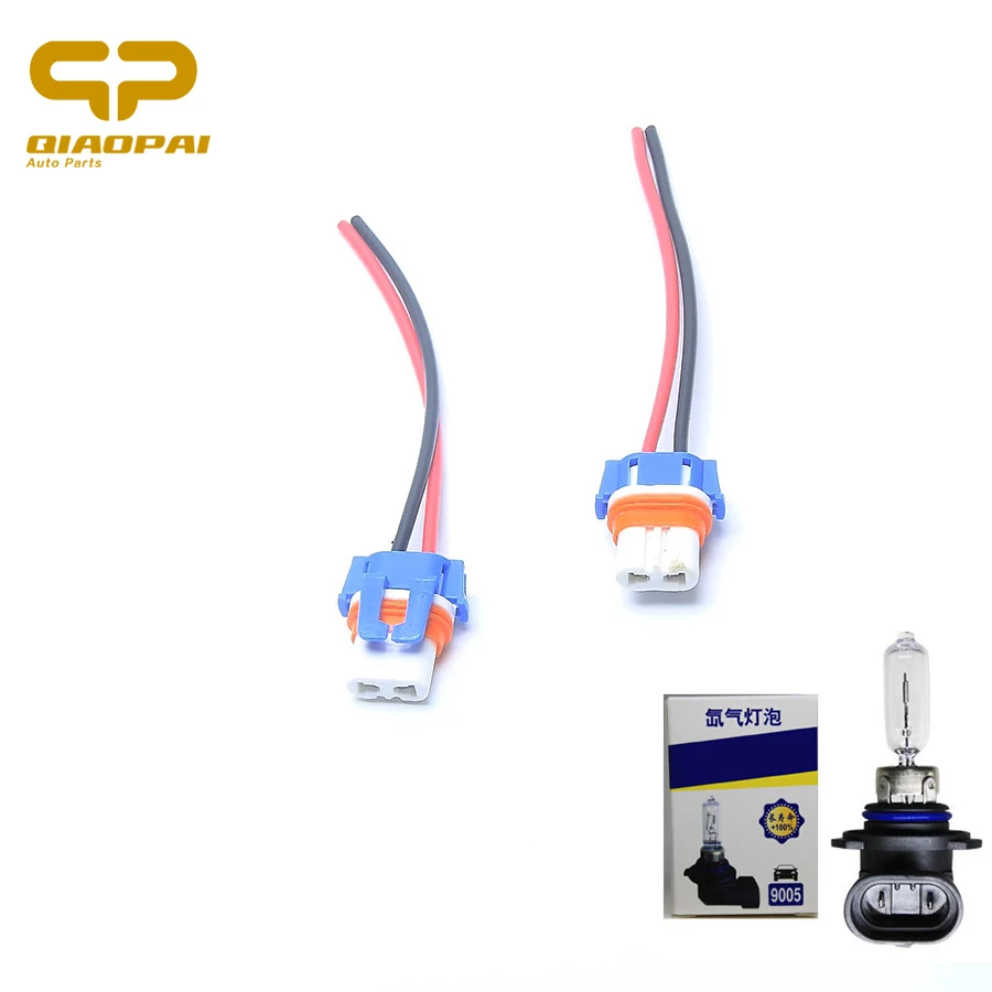 Buy 2PCS HB3 9005 Led Headlight Plug Harness Ceramic