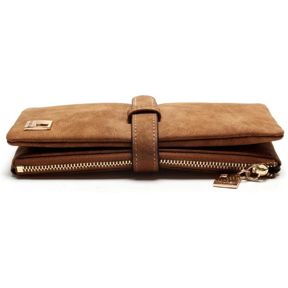 Women's Rugged Zipper Wallet (Cruelty Free Leather) (4)