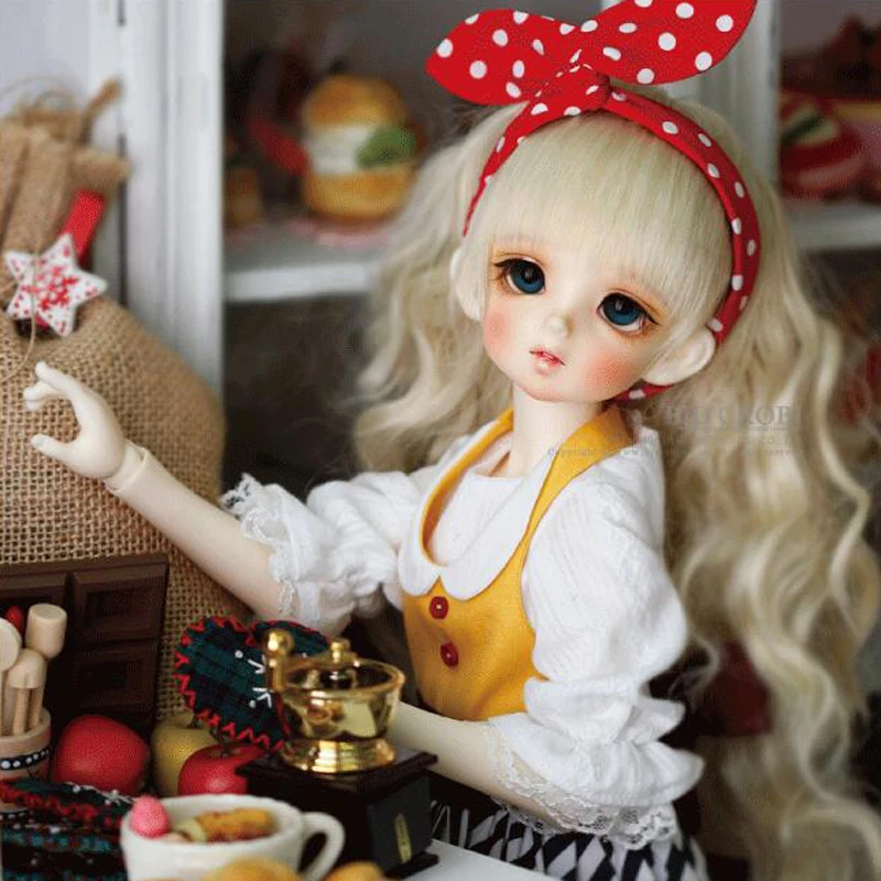 Новое поступление 1/4 Bjd Кукла Sd Милая Хиди шарнирная смола с макияжем для