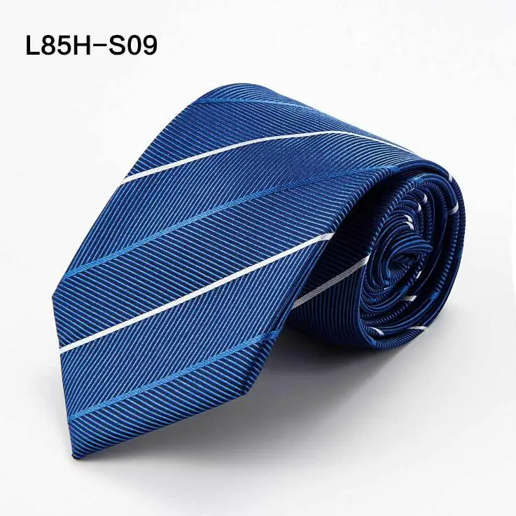 Высококачественные шелковые мужские галстуки тутового цвета, повседневные мужские облегающие тонкий галстук, новинка года, брендовый галстук для жениха, жаккардовые галстуки - Цвет: 09
