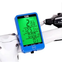 Беспроводной большой сенсорный ЖК-измерительное устройство для велосипеда велосипед компьютер Speedo Одометр Водонепроницаемый велосипедный Спидометр#2A25