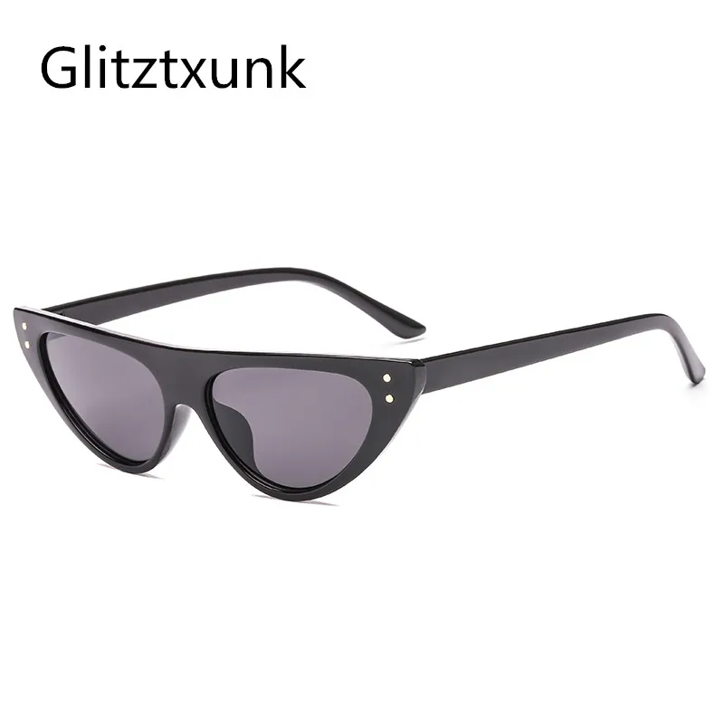 Glitztxunk UV400 солнцезащитные очки Для женщин наружное Солнцезащитные очки женские длинные и круглое лицо элегантные модные солнцезащитные