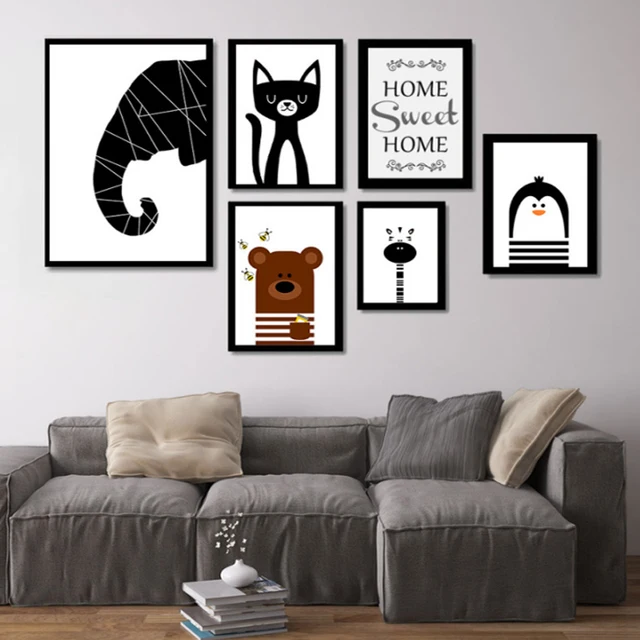 Living Room Prints | nordic cute animals canvas art canvas paintings posters and prints Living Room Prints | nordic cute animals canvas art canvas paintings posters and prints