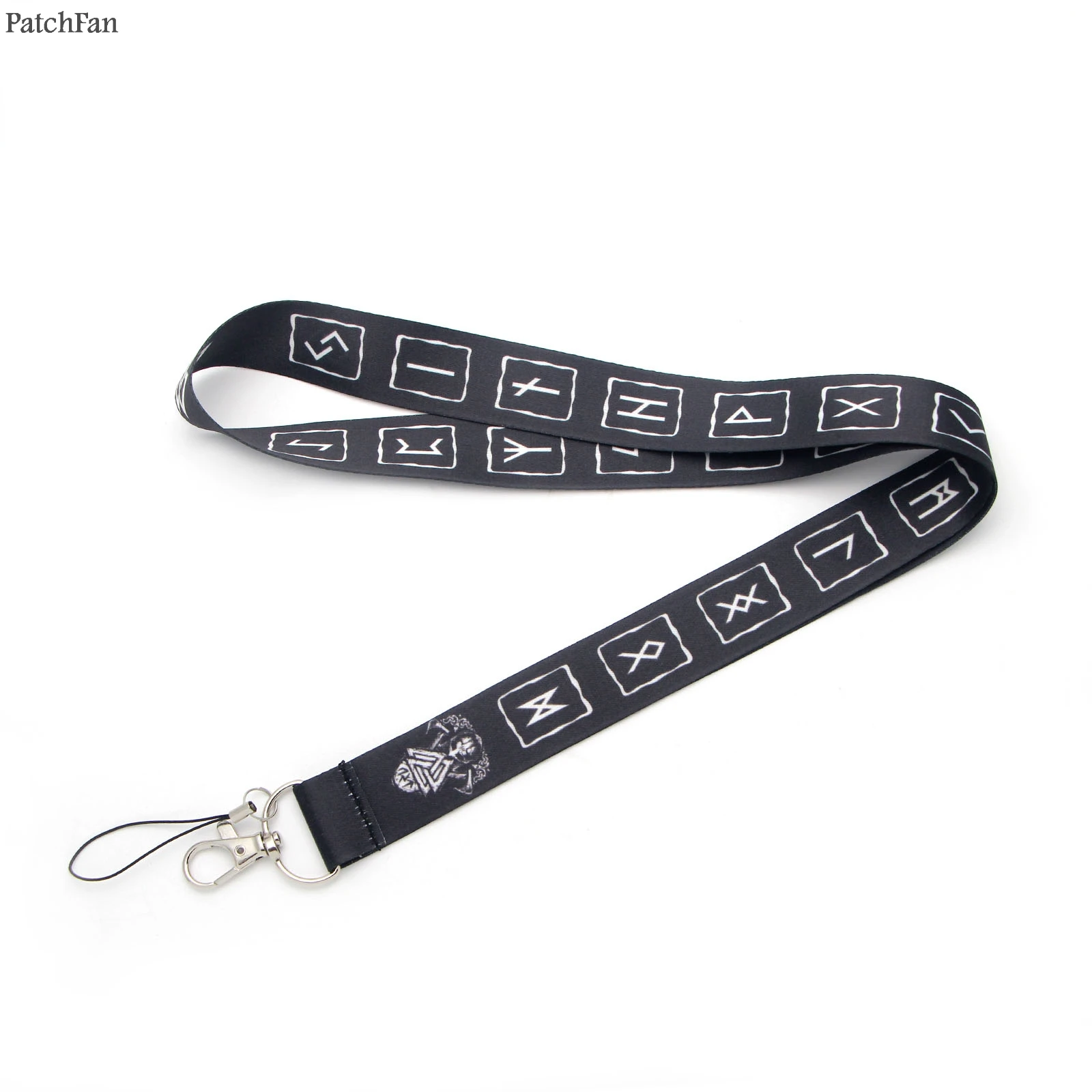A0314 Patchfan новые символ викингов ремешок для ключей телефонов USB флэш накопители