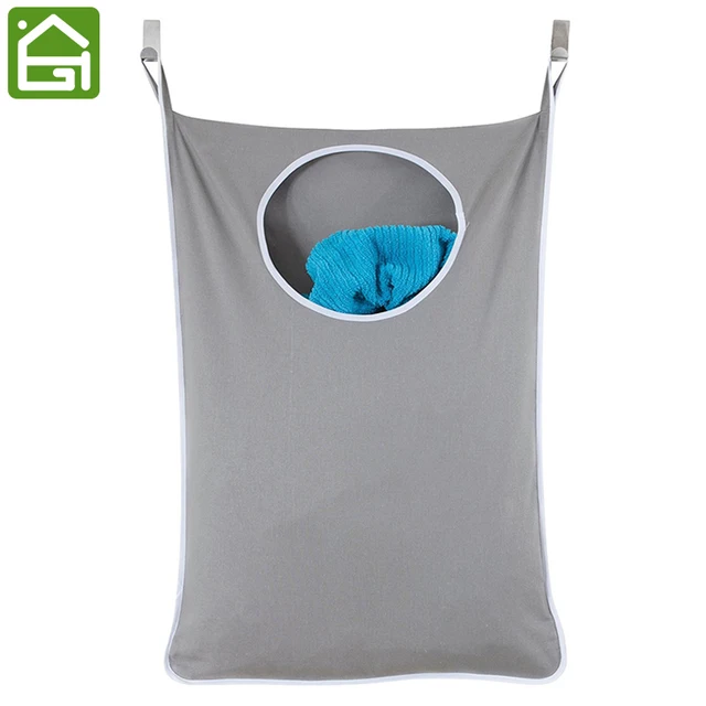 Household Door Hanging Laundry Hamper Extra Large Wall Mounted Household Door Hanging Laundry Hamper Extra Large Wall Mounted Organizer Bag With Stainless Steel And