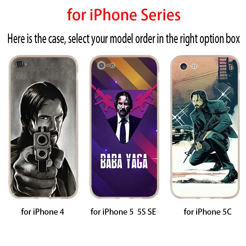 Новый чехол John Wick для iphone XS 11 Pro Max XR X 10 чехлы телефонов 7 8 plus 6s 5 4s|Бамперы| |