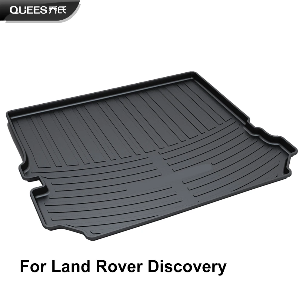 

QUEES Custom Fit Cargo Liner Carpet Tray Floor Mat for Land Rover Discovery 3 LR3 / Discovery 4 LR4 / Discovery Sport