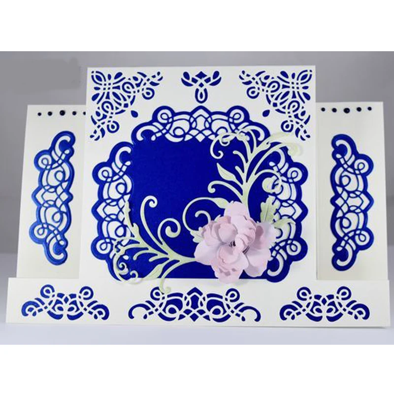 Winding Lace Diy Die Cut Paper Card Album Photo Making Embossing
