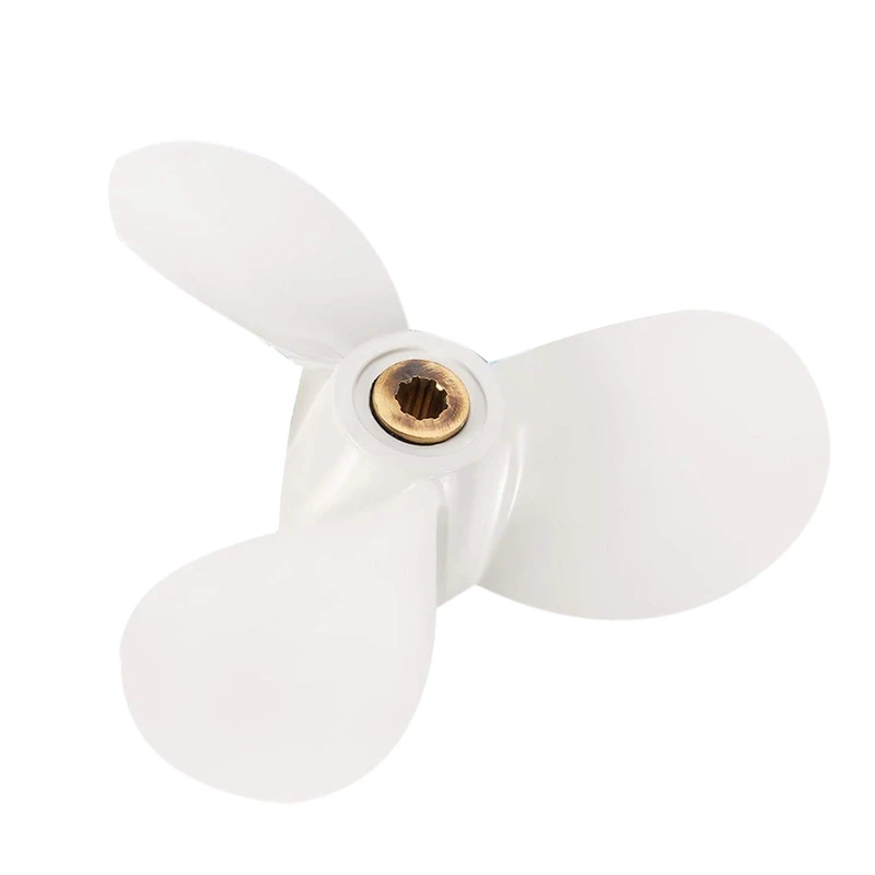 

New-7 1/2X7 For 4Hp 5Hp 6Hp For Yamaha 9 Tooth Spine Aluminium Propellers Outboard Boat Motors Marine Propeller 6E0-45943-01-E