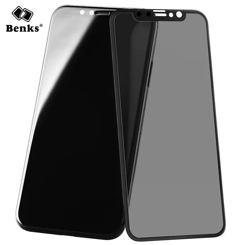 Для iPhone X стекло Benks KR + Pro конфиденциальности Анти шпион 3D полное покрытие из