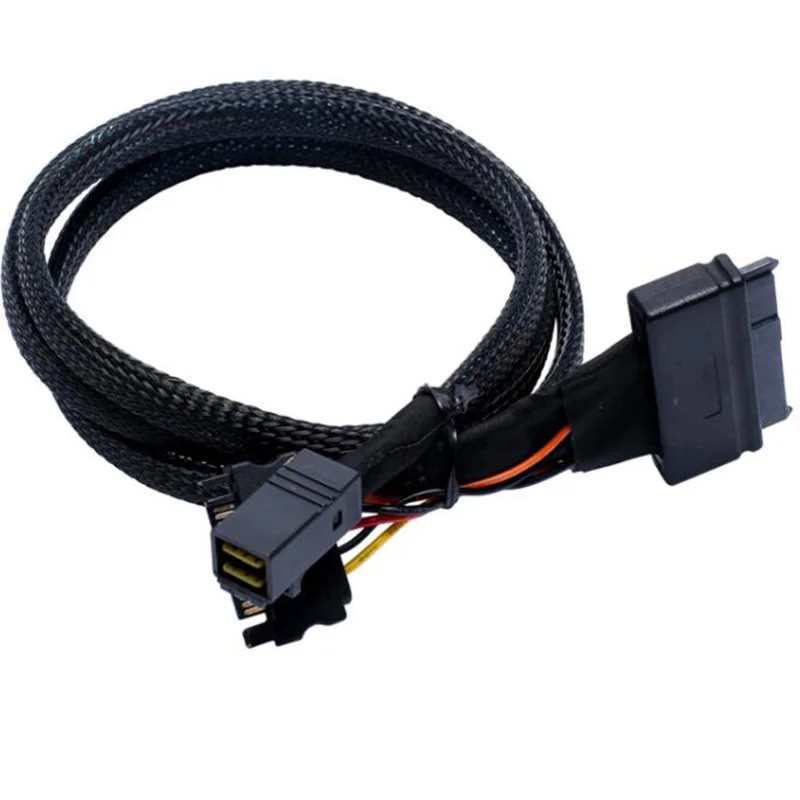 HD Mini SAS (SFF 8643) в U.2 8639) кабель для 2 5 &quotNVMe SSD|Платы расширения| |