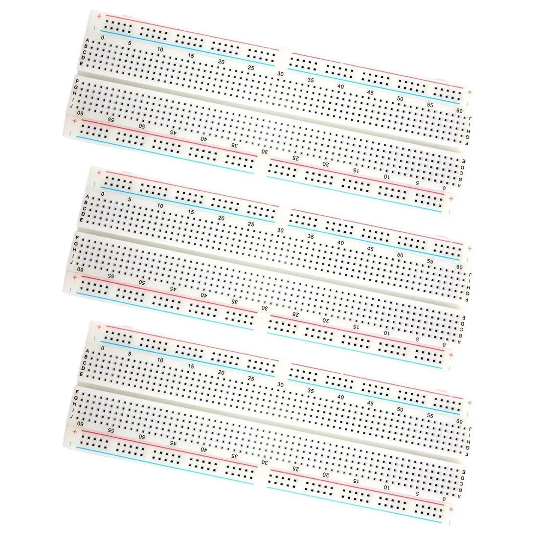 

3X MB-102 830 Point Prototype PCB Solderless Breadboard Protoboard