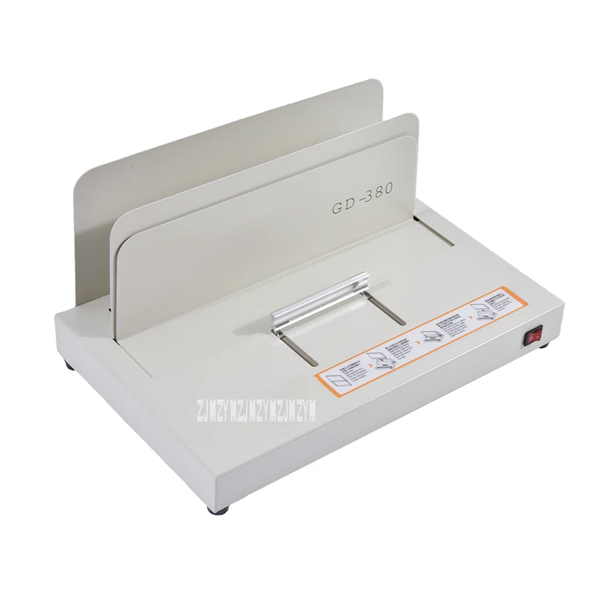 1 قطعة GD-380 A3 A4 كم نوع ماكينة غراء آلية ، أوراق المالية ، وثيقة والمحفوظات ماكينة تجليد