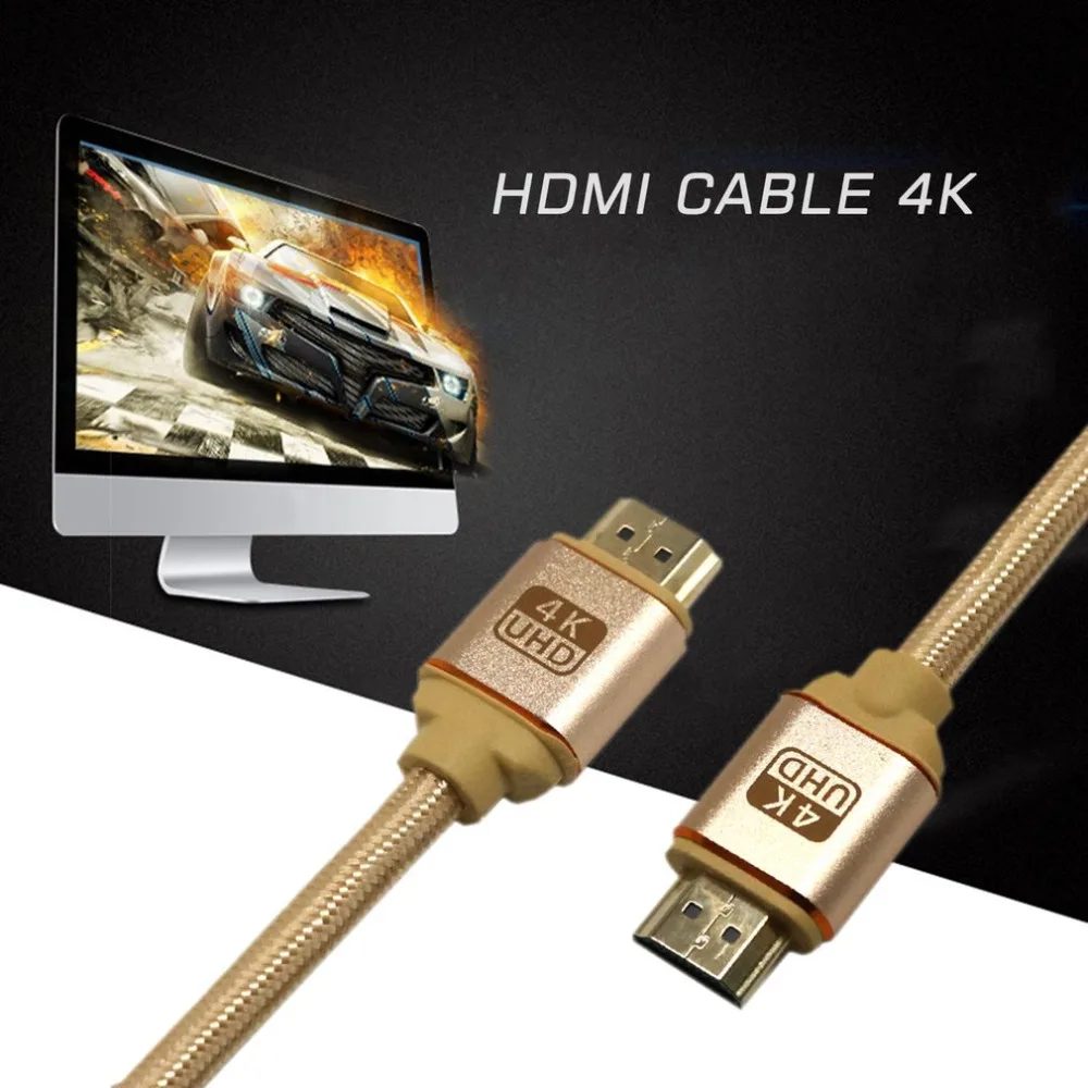 

Connecting Cable HDMI 2.0 Cable Multifunctional TV Set-Top Box Ultra HD Flat UHD 4K High Definition Line for Home Use