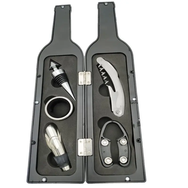 

Wine bottle opener set Wine creative bottle opener Red wine set with five sets