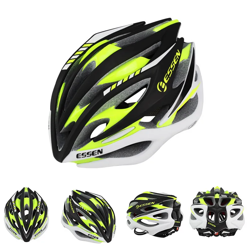 

ESSEN Men Adults Bicycle Helmets PC+EPS In-Molded Cycling Road MTB Mountain Smart Bike Helmet Cap Sport Racing casco bicicleta