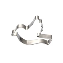 Формочки для печенья в виде животных, летающие Формочки в виде птиц, бисквит, печенья, резаки инструменты для выпечки, торты, выпечка из нержавеющей стали, Фондант, вечерние украшения