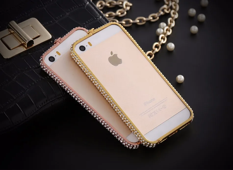 Bling Diamond Frame Bumber For Iphone 5 5S SE 1 (1)