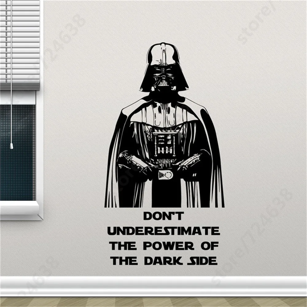 Darth Vader Star Wars Wall Sticker Vinyl Wall Decals Art Decor Home Decor Poster Wall Stickers