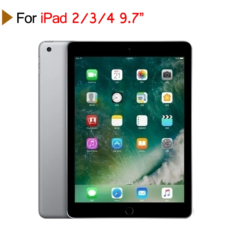 QIJUN для Apple iPad 2/3/4 9,7 ''Чехол-книжка планшет чехлы обложки для iPad 2/3/4 A1395 A1396 A1416 Стенд кожаный чехол Мягкий защитный чехол