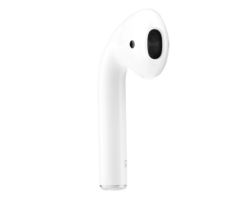 Оригинальные беспроводные наушники-вкладыши Apple Airpods с Bluetooth, более глубокие басовые тона, мощный аккумулятор Siri, чехол для зарядки