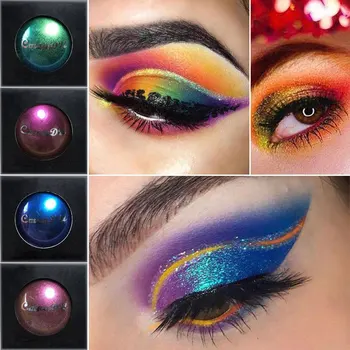 

Natural Glitter EyeShadow Waterproof Changing Make Up Eyeshadow Palette Shiny Eye Shadow Bling Diamond Metallic Cosmetic