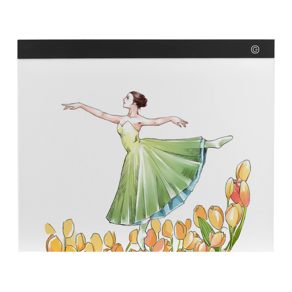 

A3 Copyboard Large-size Light Box LED Artcraft Tracing Light Pad Stepless Dimming Eye-protecting Pad for Tatoo Diamond Painting