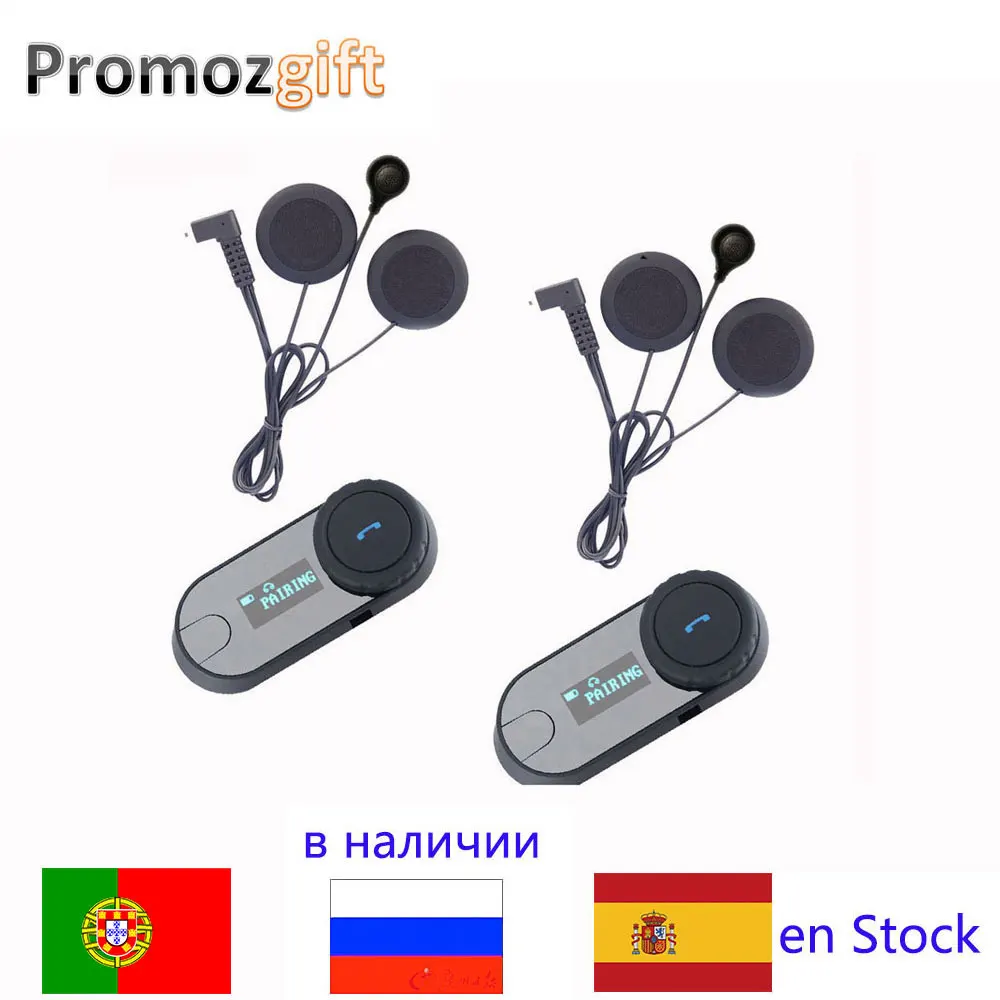 

Ship from Russia FM+LCD Screen! TCOM-SC HiFi Bluetooth Motorcycle Helmet Intercomunicador Motocicleta for Motorcycle