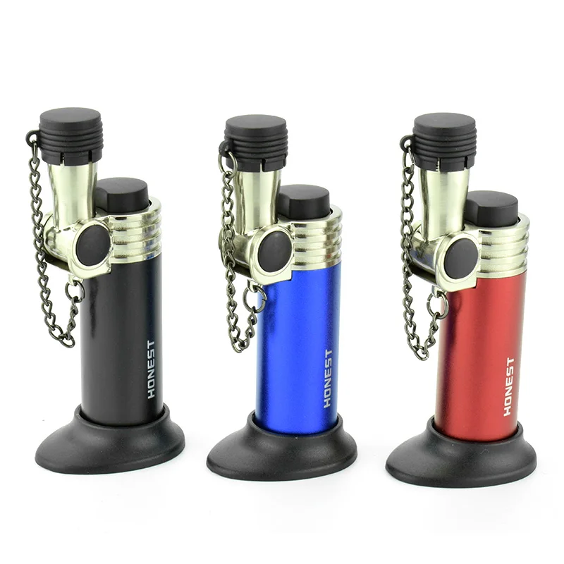 Torch Jet Flame Gas Lighter Authentic Gas Lighters Straight Gun Cigar