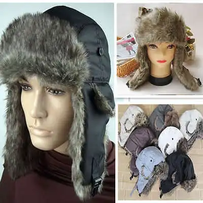 men's ski hats with ear flaps