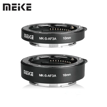 

Meike Metal Auto Focus Macro Extension Tube 10mm 16mm for Sony Mirrorless a6300 a6000 a7 a7SII NEX E-Mount Camera