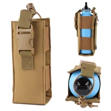 Чехол для бутылки с водой 600D нейлоновый тактический Molle Военная фляга чехол-Кобура чайник для путешествий сумка